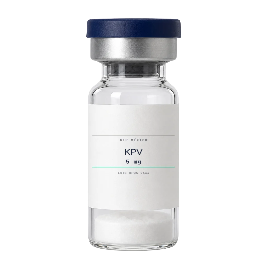 Vial de KPV liofilizada para investigación in vitro
